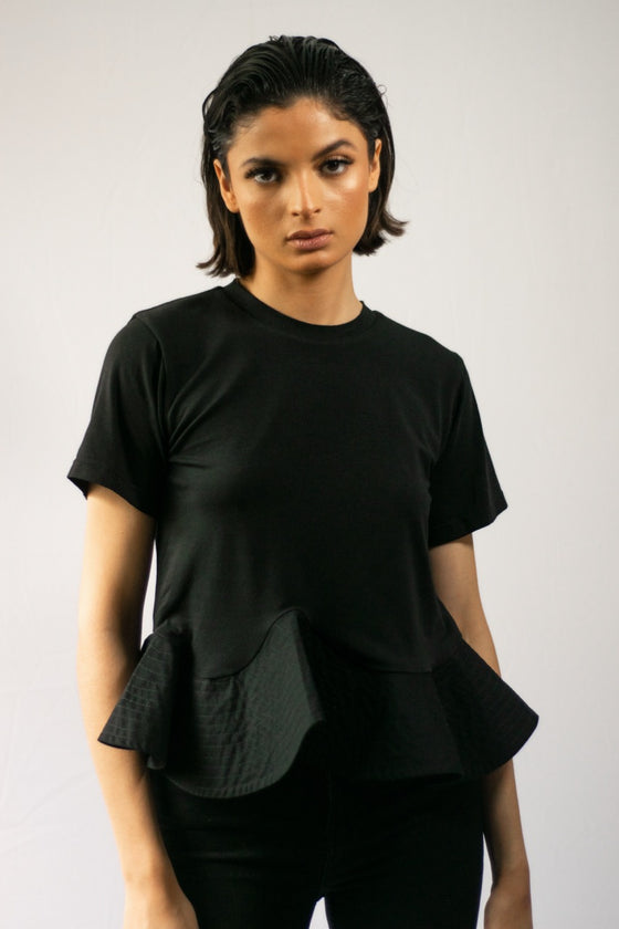 T-shirt Leticia negra